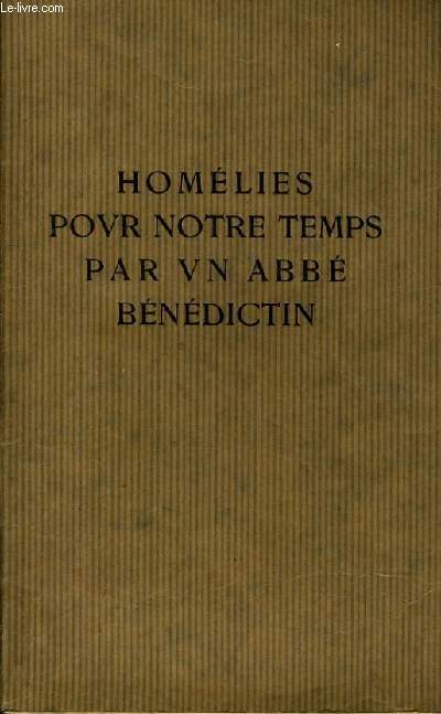 HOMELIS POUR NOTRE TEMPS