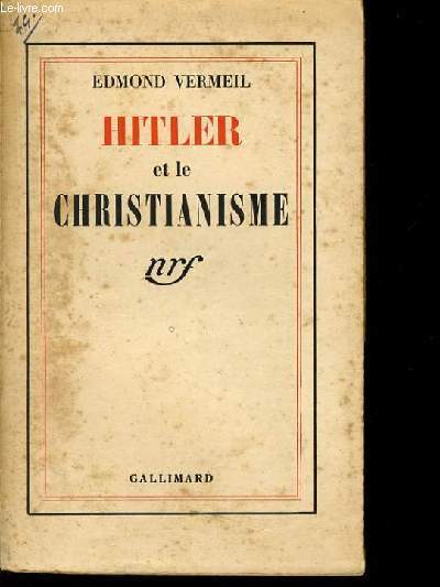 HITLER ET LE CHRISTIANISME