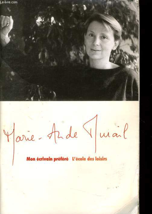 MON ECRIVAIN PREFERE MARIE AUDE MURAIL