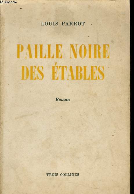 PAILLE NOIR DES ETABLES