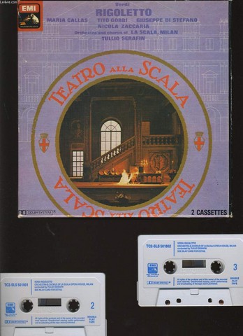 TEATRO ALLA SCALA avec deux cassettes