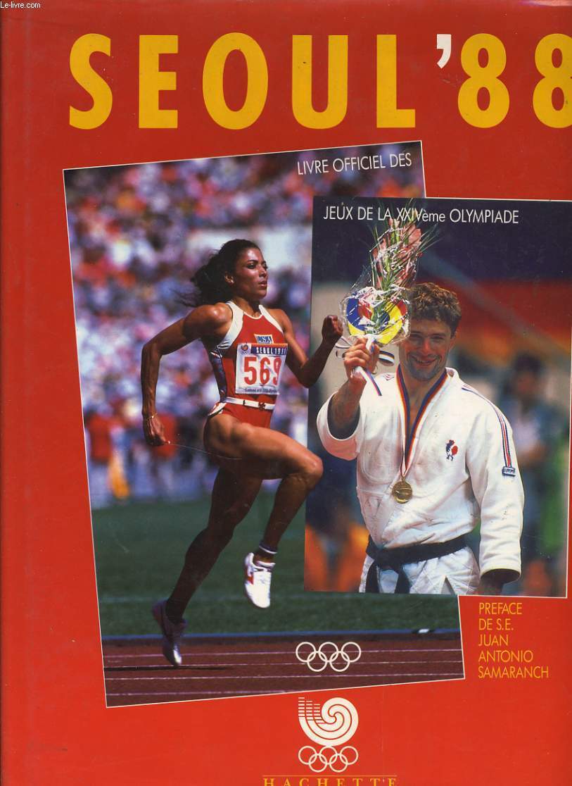 SEOUL 88 livre officiel des jeux de la XXIVe Olympiade