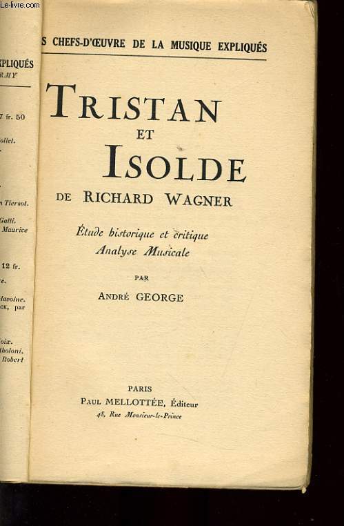 TRISTAN ET ISOLDE