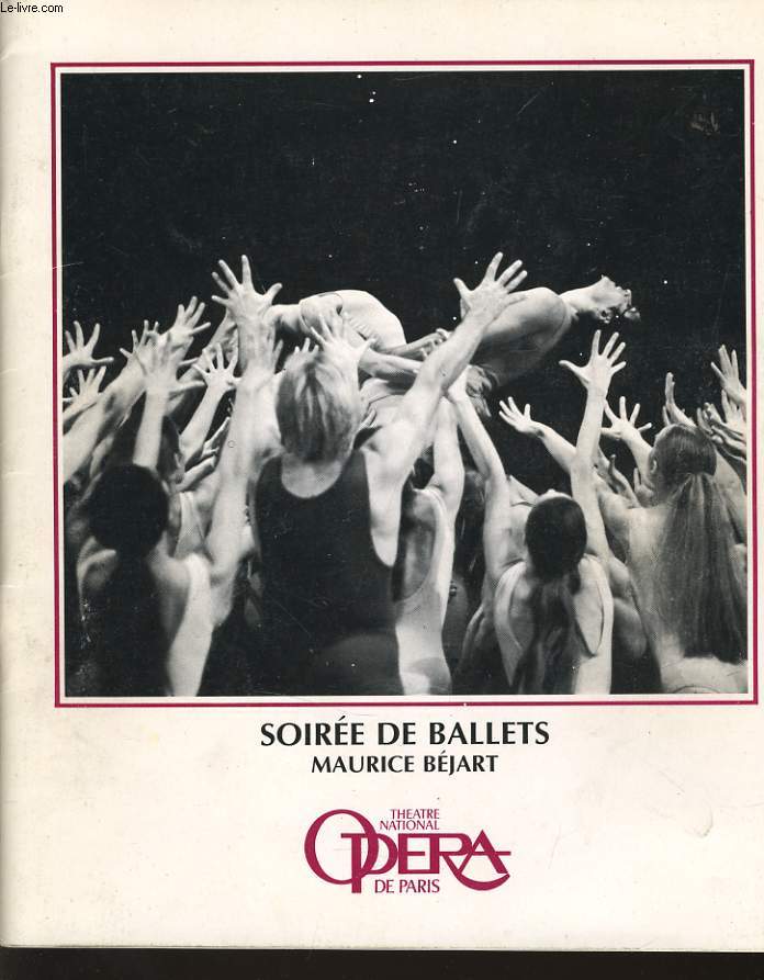 SOIREE DE BALLETS au théatre national Opéra de paris - MAURICE BEJART - 1986 - Afbeelding 1 van 1