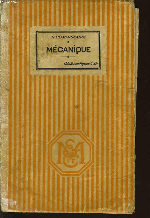 MECANIQUE (mathématique A-B)