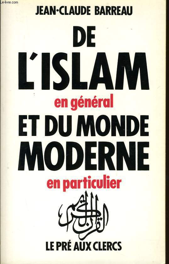 DE L'SLAM EN GENERAL ET DU MONDE MODERNE EN PARTICULIER