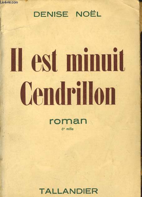 IL EST MINUIT CENDRILLON