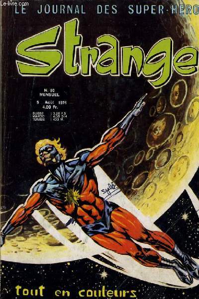 LE JOURNAL DES SUPER HEROS n80 : STRANGE