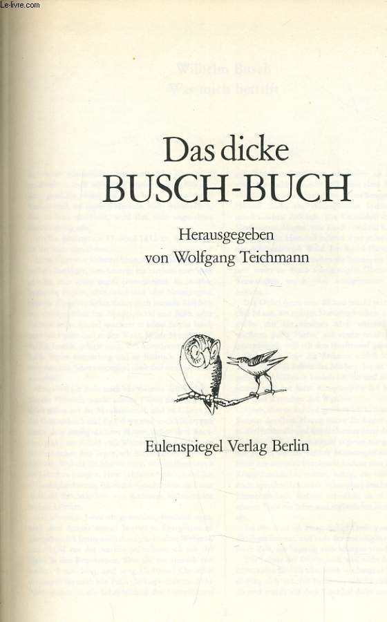 DAS DICKE BUSCH-BUCH