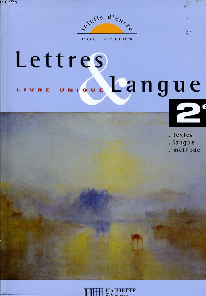 LETTRE & LANGUAGE livre unique - texte, langue, mthode.