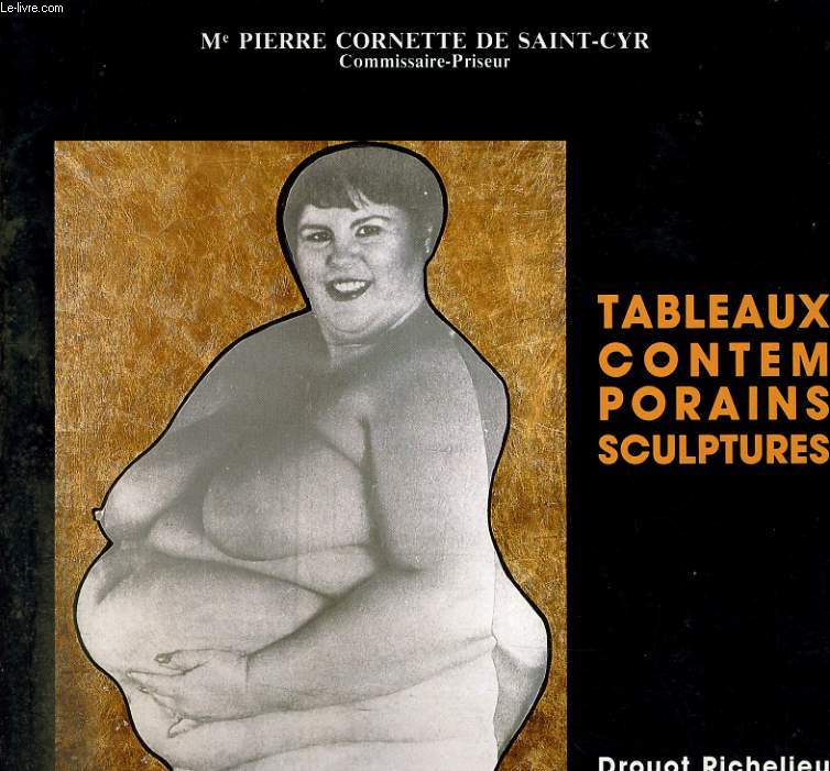 CATALOGUE DE VENTE AUX ENCHERES : Tableaux contemporains, sculptures, le lundi 5 mars 1990  l'htel Drouot