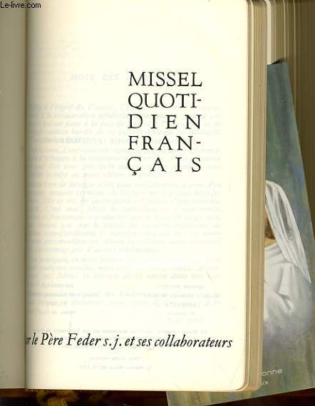 MISSEL QUOTIDIEN FRANCAIS