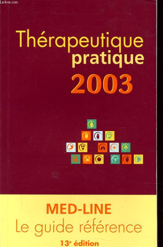 THERAPEUTIQUE PRATIQUE 2003
