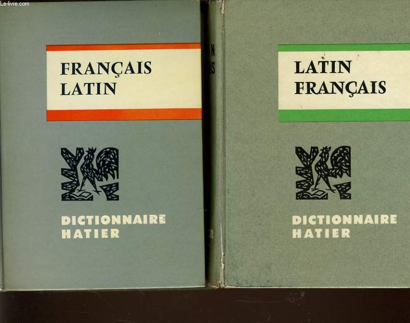 DICTIONNAIRE LATIN FRANCAIS en deux tomes