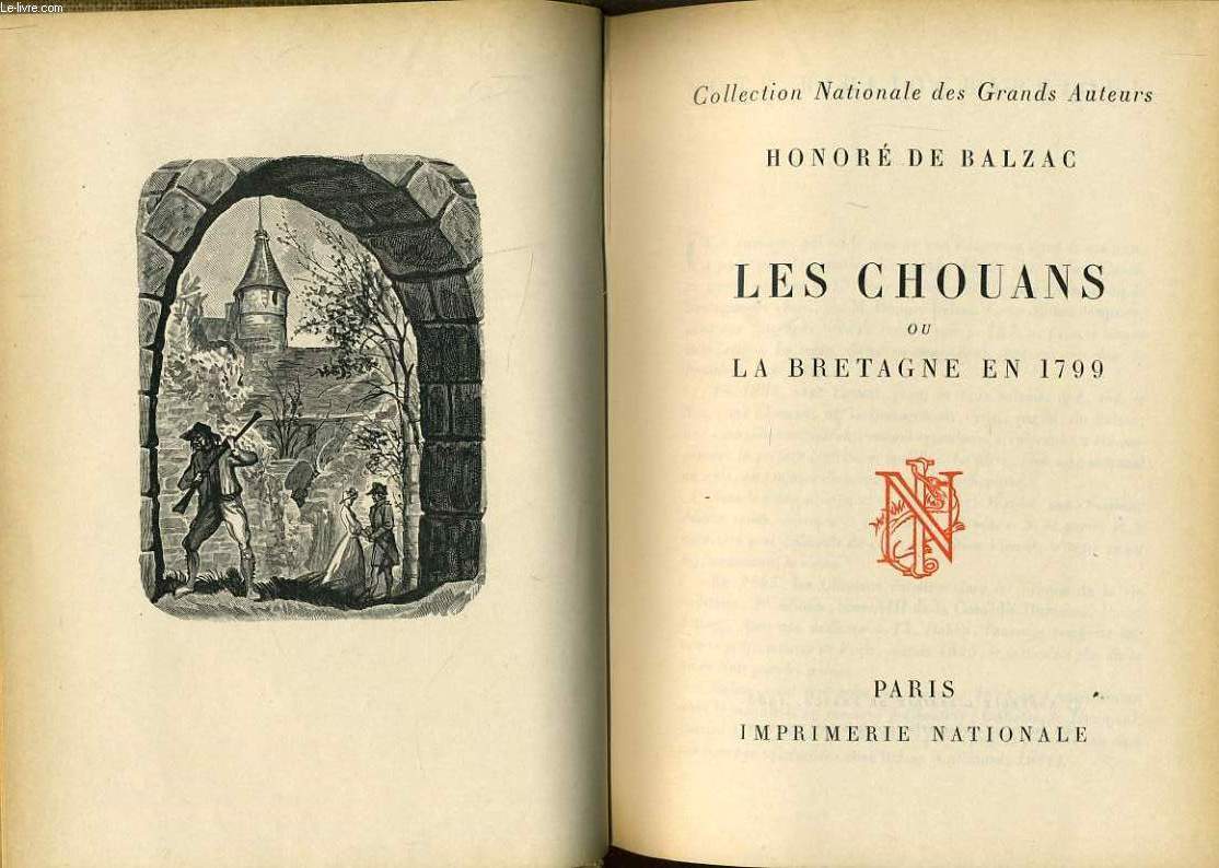 LES CHOUANS OU LA BRETAGNE EN 1799