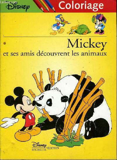 COLORIAGE MICKEY ET SES AMIS DECOUVRENT LES ANIMAUX