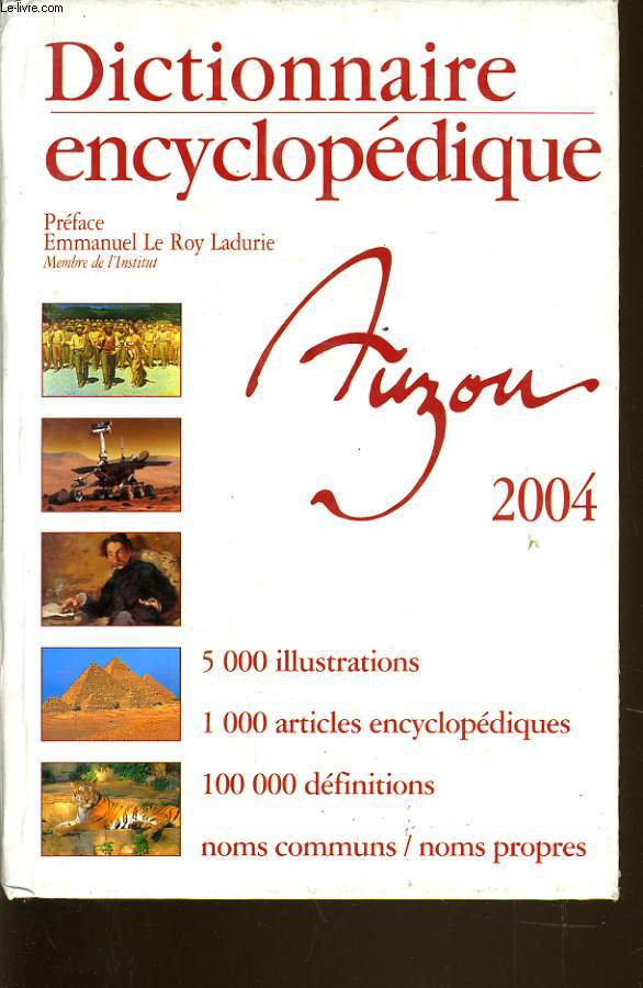 DICTIONNAIRE ENCYCLOPEDIQUE AUZON 2004