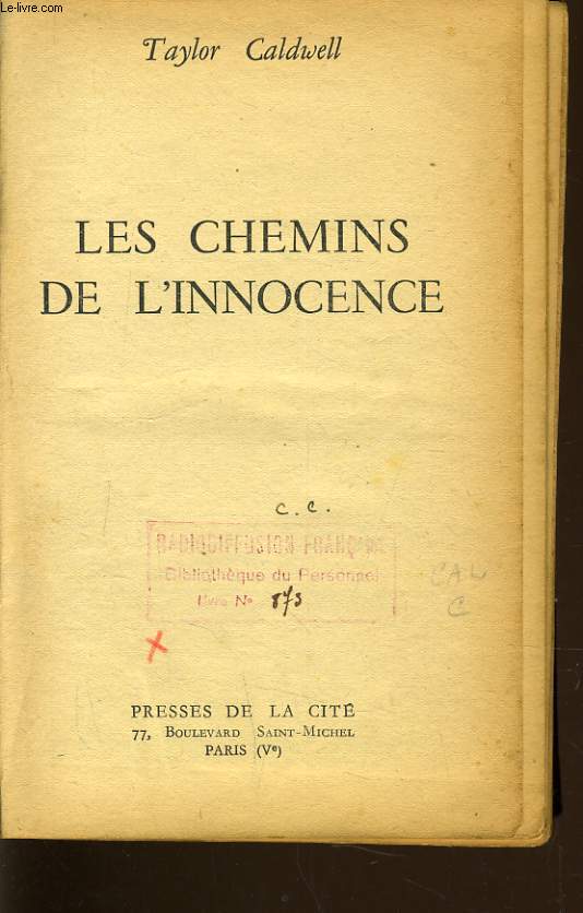 LES CHEMINS DE L'INNOCENCE