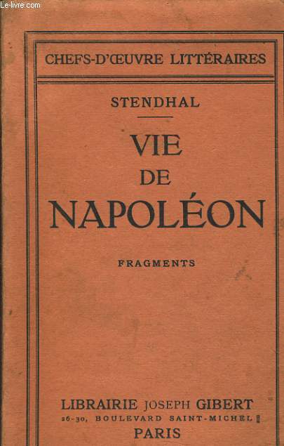 LA VIE DE NAPOLEON fragments