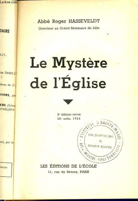 LE MYSTERE DE L'EGLISE