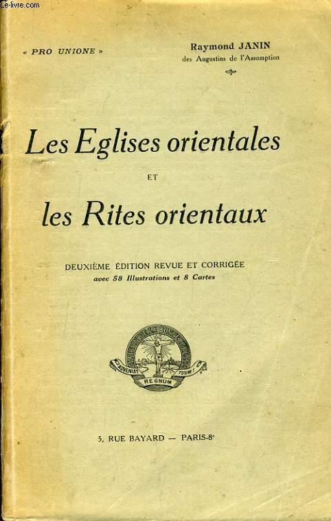 LES EGLISES ORIENTALES ET LES RITES ORIENTAUX