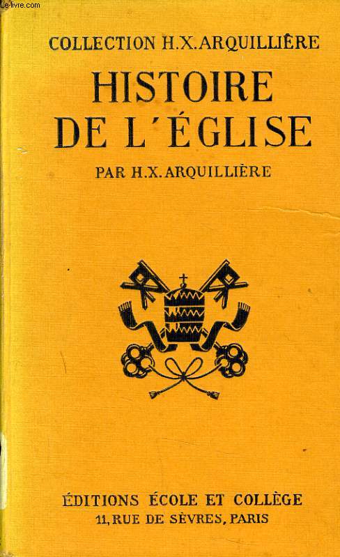 HISTOIRE DE L'EGLISE