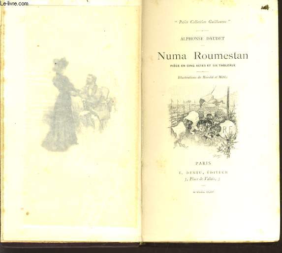 NUMA ROUMESTAN pice en 5 actes et six tableaux