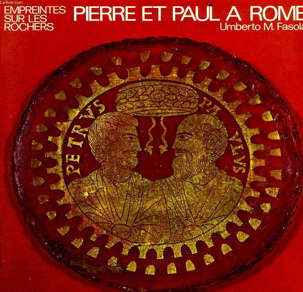 EMPREINTES SUR LES ROCHERS PIERRE ET PAUL A ROME