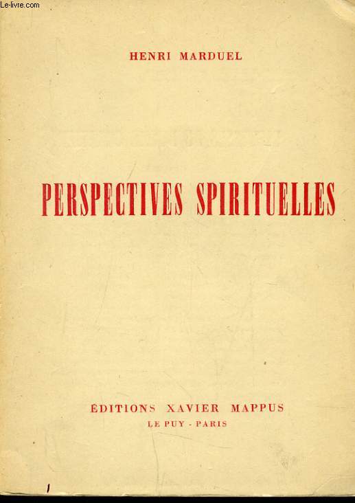 PERSPECTIVES SPIRITUELLES