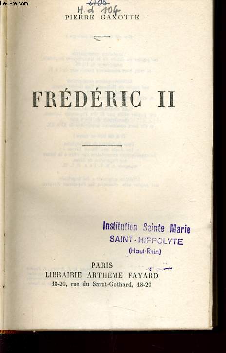 FREDERIC II