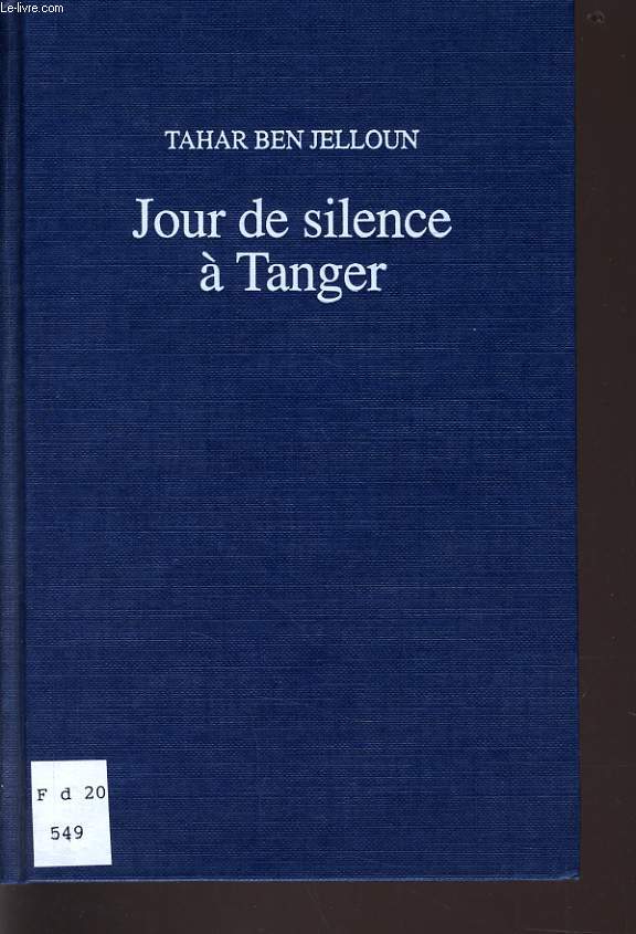 JOUR DE SILENCE A TANGER