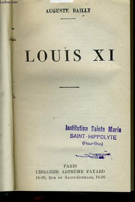 LOUIS XI