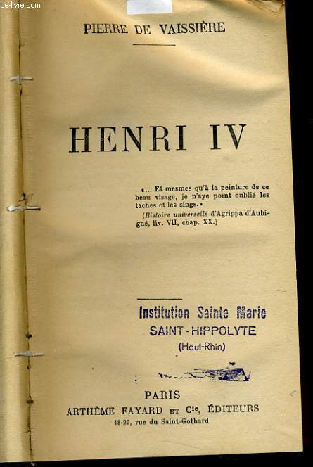 HENRI IV