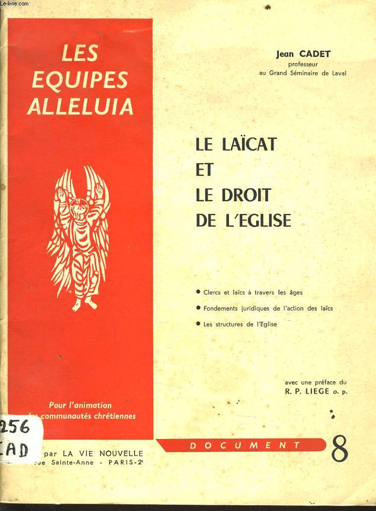 LE LACAT ET LE DROIT DE L'EGLISE