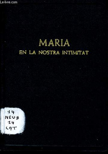 MARIA EN LA NOSTRA INTIMITAT