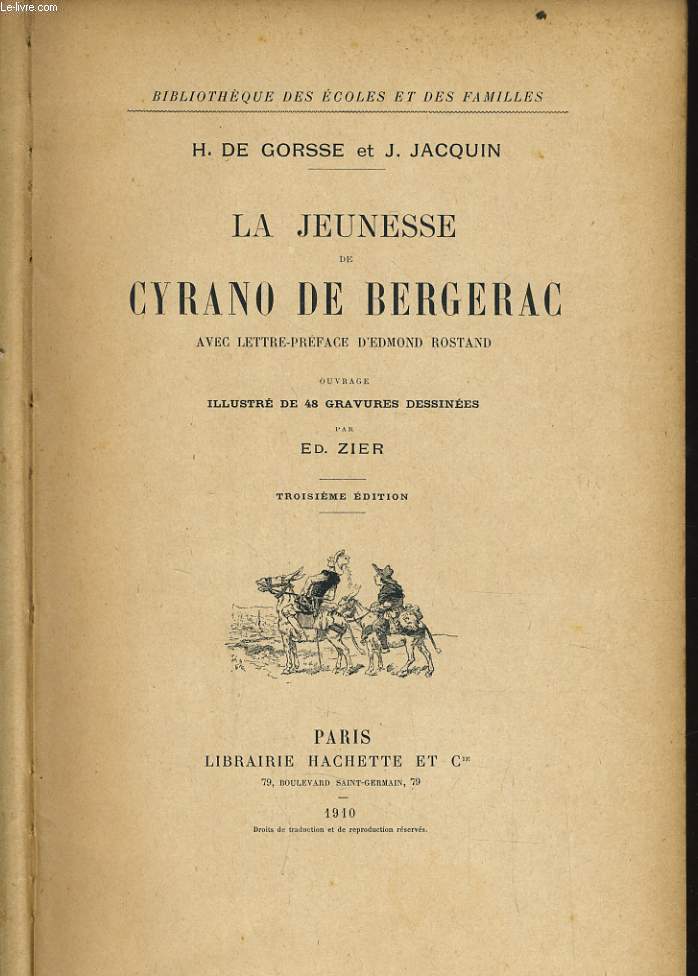 LA JEUNESSE DE CYRANO DE BERGERAC