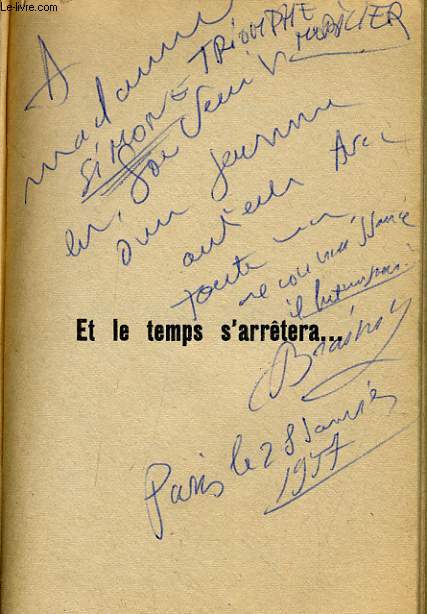 ET LE TEMPS S'ARRETERA