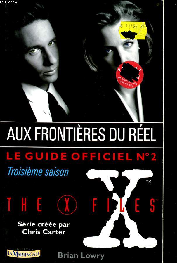 NE FAITES CONFIANCE A PERSONNE le guide officiel - 2 de The X-Files troisime saison