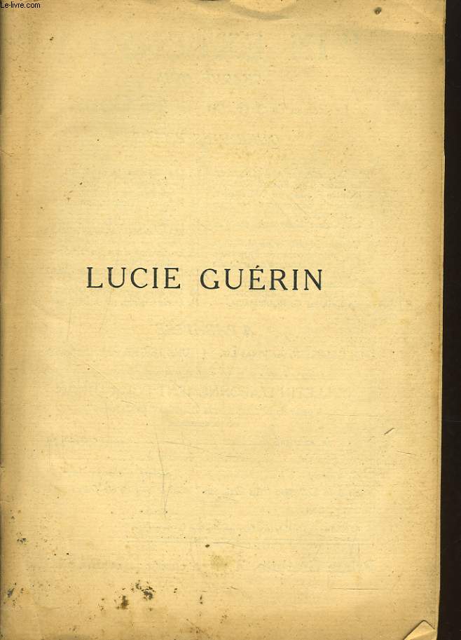 LUCIE GUERIN marquise des ponts