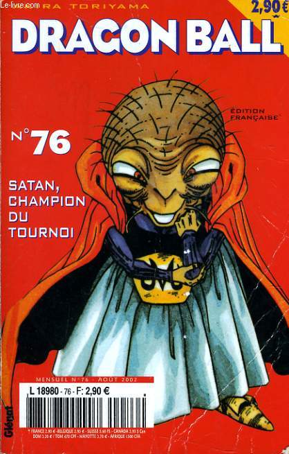 DRAGON BALL n76 : Satan champion du tournoi