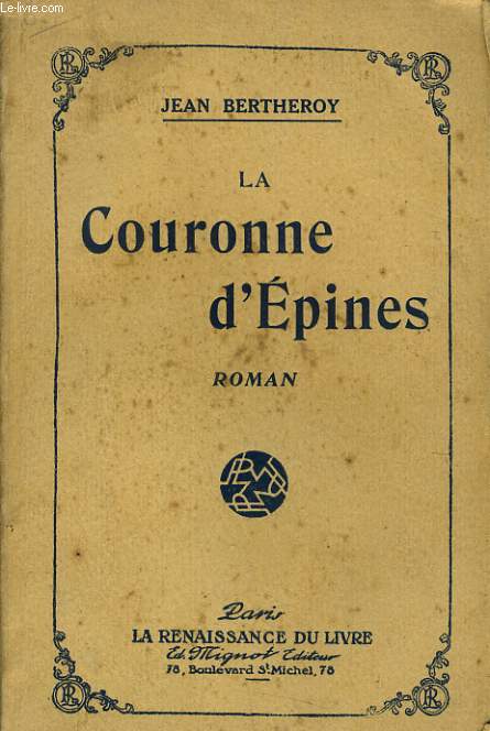 LA COURONNE D'EPINES