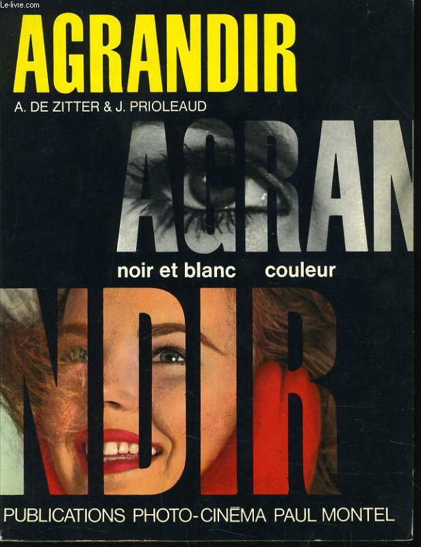 AGRANDIR NOIR ET BLANC COULEUR