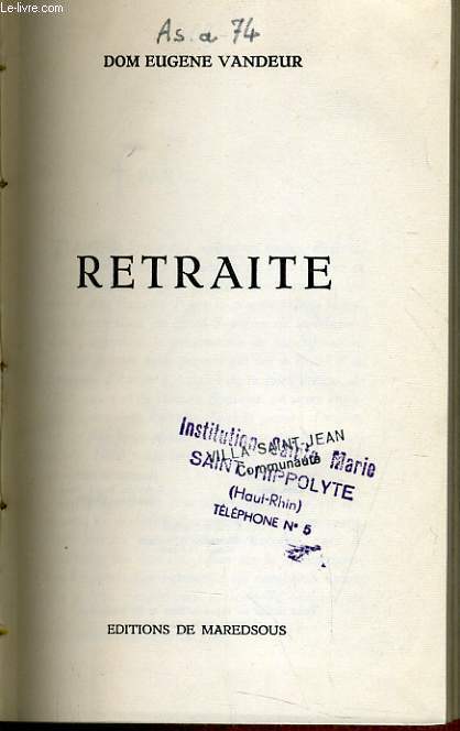 RETRAITE