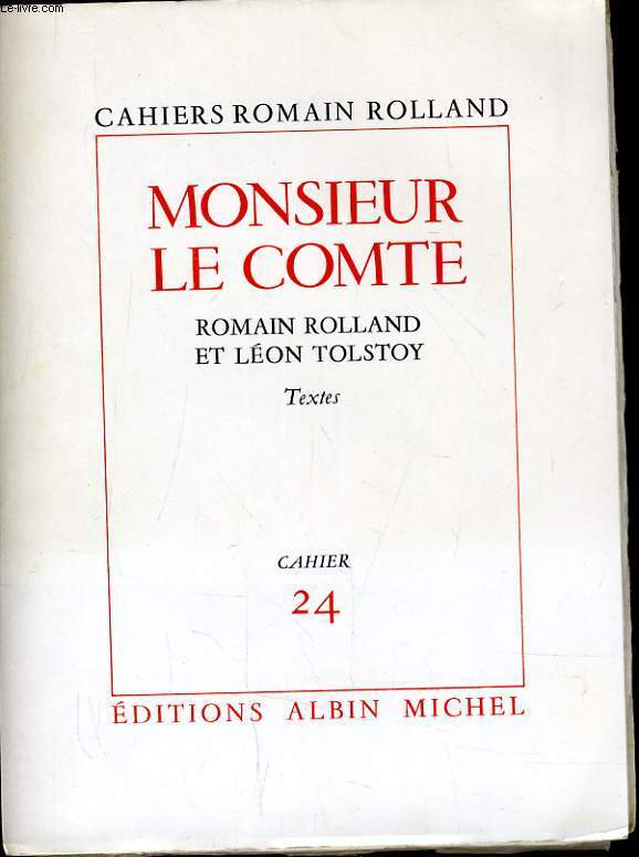 MONSIEUR LE COMTE