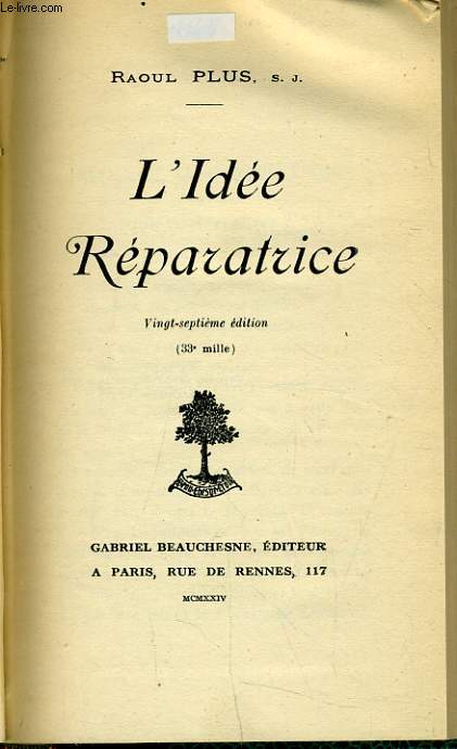 L'IDEE REPARATRICE