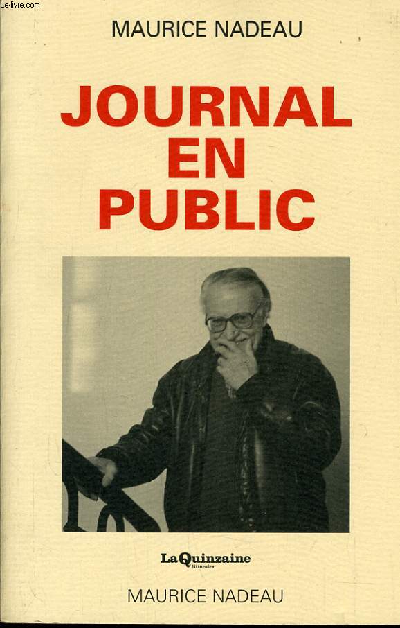 LE JOURNAL EN PUBLIC