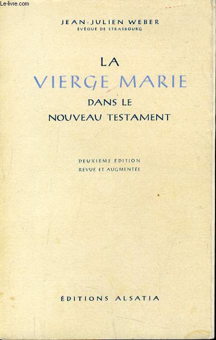 LA VIERGE MARIE DANS LE NOUVEAU TESTAMENT