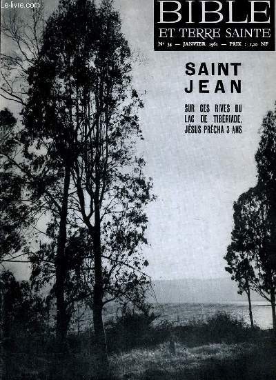 BIBLE ET TERRE SAINTE N34 : Saint Jean 