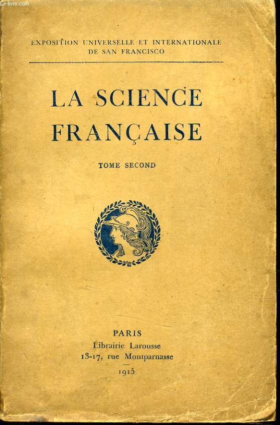 LA SCIENCE FRANCAISE tome 2