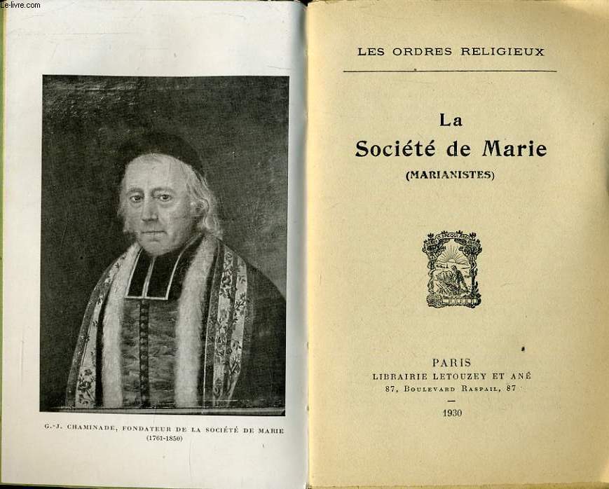 LA SOCIETE DE MARIE (marianiste)
